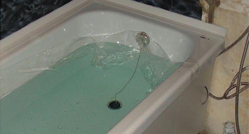 Установкой акрилового вкладыша | Донской